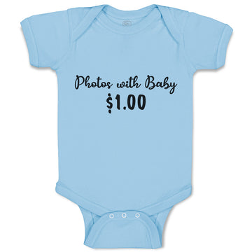 Baby Clothes Photos with Baby $ 1.00 Baby Bodysuits Boy & Girl Cotton