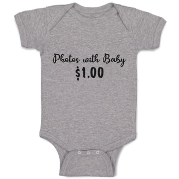 Baby Clothes Photos with Baby $ 1.00 Baby Bodysuits Boy & Girl Cotton