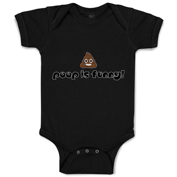 Baby Clothes Poop Is Funny! Baby Bodysuits Boy & Girl Newborn Clothes Cotton