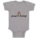 Baby Clothes Poop Is Funny! Baby Bodysuits Boy & Girl Newborn Clothes Cotton