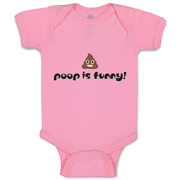 Baby Clothes Poop Is Funny! Baby Bodysuits Boy & Girl Newborn Clothes Cotton