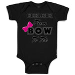 Baby Clothes Cheerleader from Bow to Toe Baby Bodysuits Boy & Girl Cotton