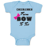 Baby Clothes Cheerleader from Bow to Toe Baby Bodysuits Boy & Girl Cotton