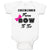 Baby Clothes Cheerleader from Bow to Toe Baby Bodysuits Boy & Girl Cotton