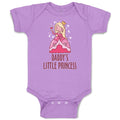 Baby Clothes Daddy's Little Princess Baby Bodysuits Boy & Girl Cotton