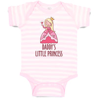 Baby Clothes Daddy's Little Princess Baby Bodysuits Boy & Girl Cotton