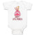 Baby Clothes Daddy's Little Princess Baby Bodysuits Boy & Girl Cotton