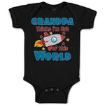 Baby Clothes Grandpa Thinks I'M out of This World Baby Bodysuits Cotton