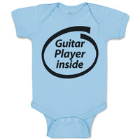 Baby Clothes Guitar Player Inside Baby Bodysuits Boy & Girl Cotton