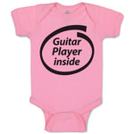 Baby Clothes Guitar Player Inside Baby Bodysuits Boy & Girl Cotton