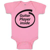 Baby Clothes Guitar Player Inside Baby Bodysuits Boy & Girl Cotton