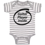 Baby Clothes Guitar Player Inside Baby Bodysuits Boy & Girl Cotton