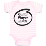 Baby Clothes Guitar Player Inside Baby Bodysuits Boy & Girl Cotton