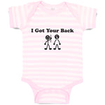 Baby Clothes I Got Your Back Baby Bodysuits Boy & Girl Newborn Clothes Cotton