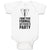 Baby Clothes I Want to Be Formal but I'M Here to Party Baby Bodysuits Cotton