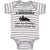 Baby Clothes I Want to Ride A Snowmobile like My Grandpa When I Grow up Cotton