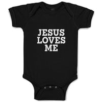 Baby Clothes Jesus Loves Me Baby Bodysuits Boy & Girl Newborn Clothes Cotton