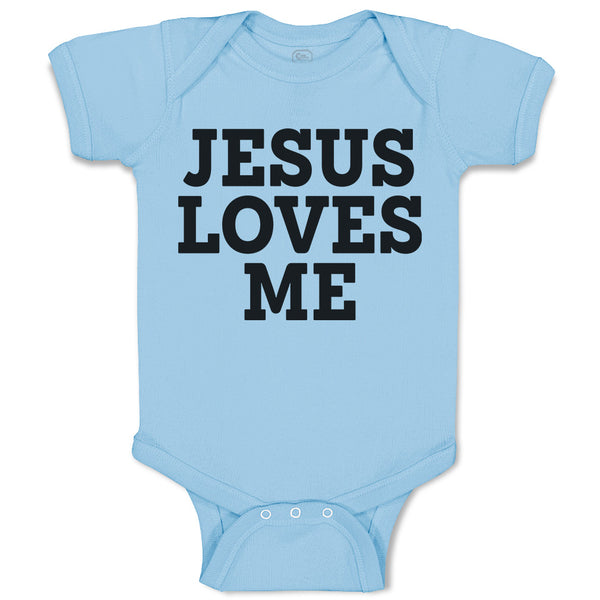 Baby Clothes Jesus Loves Me Baby Bodysuits Boy & Girl Newborn Clothes Cotton