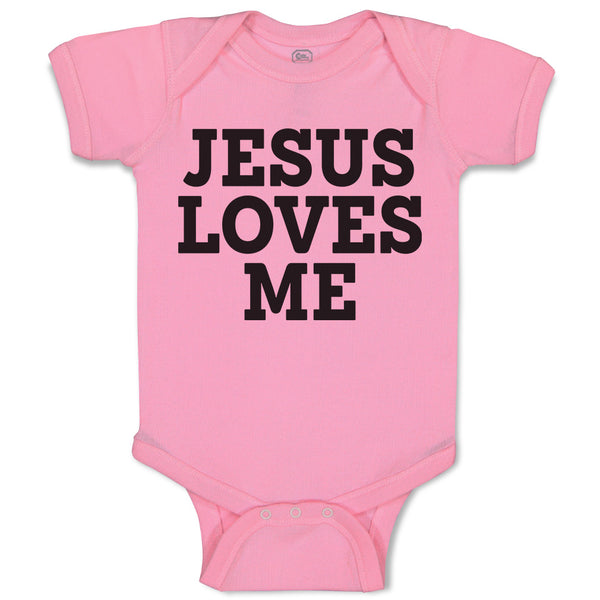 Baby Clothes Jesus Loves Me Baby Bodysuits Boy & Girl Newborn Clothes Cotton