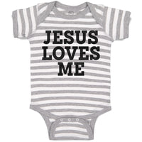 Baby Clothes Jesus Loves Me Baby Bodysuits Boy & Girl Newborn Clothes Cotton