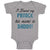 Baby Clothes I Found My Prince His Name Is Daddy! Baby Bodysuits Cotton