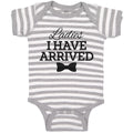 Baby Clothes Ladies I Have Arrived Baby Bodysuits Boy & Girl Cotton