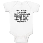 Baby Clothes Night Blur Remember Sucking Titties Shitting Myself!! Cotton