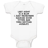 Baby Clothes Night Blur Remember Sucking Titties Shitting Myself!! Cotton