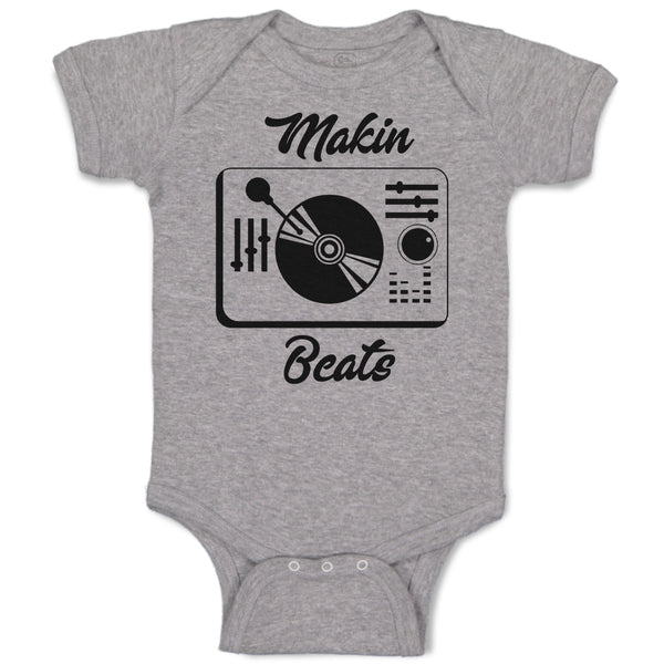 Baby Clothes Makin Beats Baby Bodysuits Boy & Girl Newborn Clothes Cotton