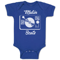 Baby Clothes Makin Beats Baby Bodysuits Boy & Girl Newborn Clothes Cotton