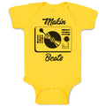 Baby Clothes Makin Beats Baby Bodysuits Boy & Girl Newborn Clothes Cotton