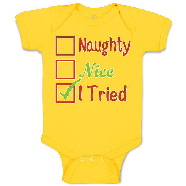 Naughty Nice I Tried