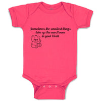 Baby Clothes Sometimes The Smallest Things Take up The Mostroom in Your Heart