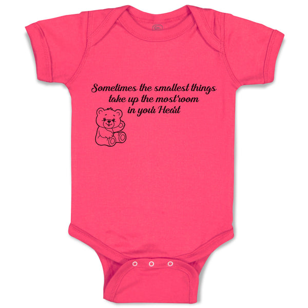 Baby Clothes Sometimes The Smallest Things Take up The Mostroom in Your Heart