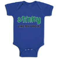 Baby Clothes Stinky like My Uncle Baby Bodysuits Boy & Girl Cotton