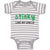 Baby Clothes Stinky like My Uncle Baby Bodysuits Boy & Girl Cotton