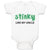 Baby Clothes Stinky like My Uncle Baby Bodysuits Boy & Girl Cotton
