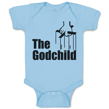 Baby Clothes The Godchild with Cross on Hand Holding Baby Bodysuits Cotton