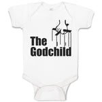 Baby Clothes The Godchild with Cross on Hand Holding Baby Bodysuits Cotton