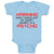 Baby Clothes Warning Don'T Check out My Daddy Mummy Is A Psycho Baby Bodysuits