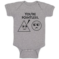 Baby Clothes You'Re Pointlesss. Baby Bodysuits Boy & Girl Newborn Clothes Cotton