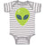Baby Clothes Alien Face Baby Bodysuits Boy & Girl Newborn Clothes Cotton