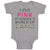 Baby Clothes I Put Pink in Daddy's World of Camo Baby Bodysuits Cotton