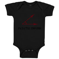 Baby Clothes Acute Math Geek Nerd Baby Funny Humor Style B Baby Bodysuits Cotton