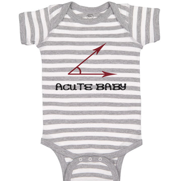 Baby Clothes Acute Math Geek Nerd Baby Funny Humor Style B Baby Bodysuits Cotton