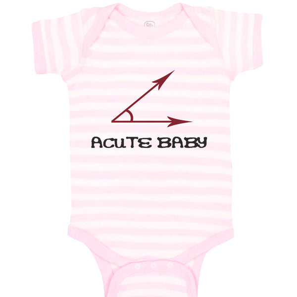 Baby Clothes Acute Math Geek Nerd Baby Funny Humor Style B Baby Bodysuits Cotton