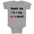 Baby Clothes Dammit Jim I'M A Baby Not A Doctor Funny Humor Baby Bodysuits