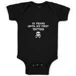 Baby Clothes 18 Years Until My First Tattoo Baby Bodysuits Boy & Girl Cotton