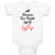 Baby Clothes All Because 2 People Fell in Love Baby Bodysuits Boy & Girl Cotton