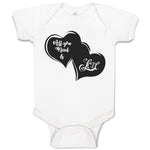 Baby Clothes All Your Need Is Love Baby Bodysuits Boy & Girl Cotton